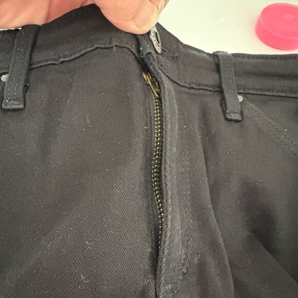 AG Adriano Goldschmied Black "The Middi Ankle" mid-rise legging ankle 27R - Picture 7 of 9